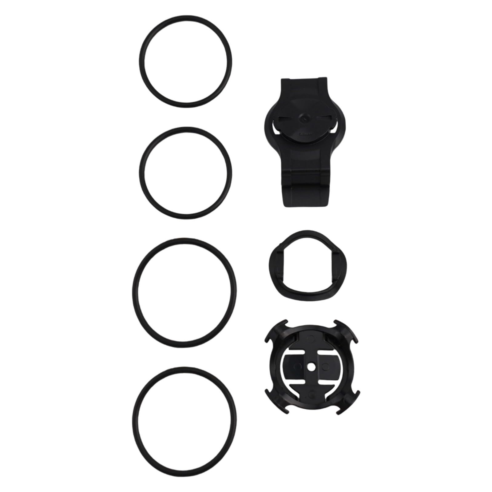 Supporto da manubrio per Garmin Fenix 3, 5X, 5X, Plus, 6X, 7X, per Fenix 8, Enduro MK1, MK2, D2, Pro, GT3, GT4, colore: nero