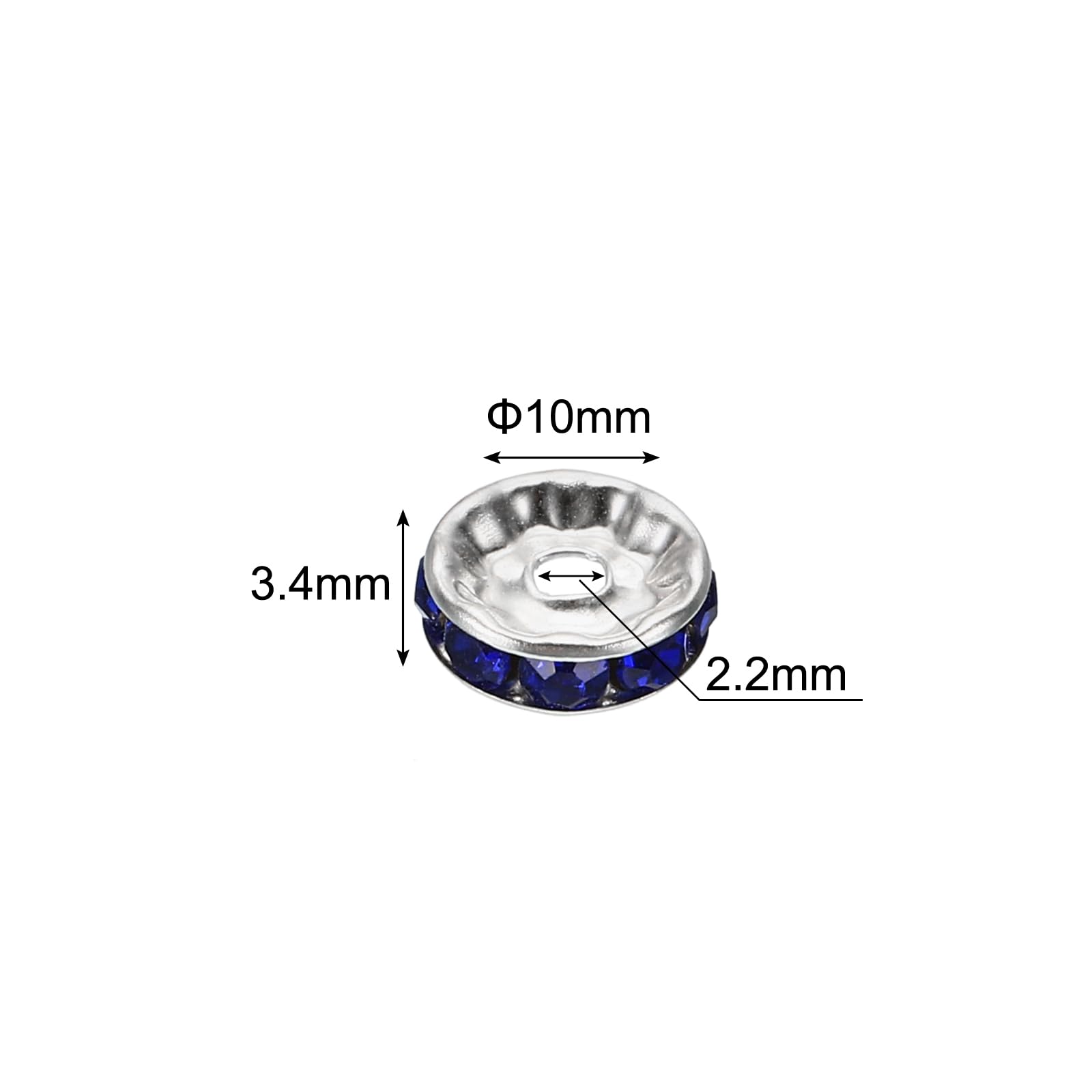PATIKIL 10mm Spacer Beads - Image 2
