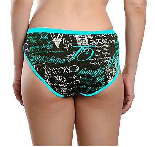 Image of FIMS - Fashion is my style Women's Cotton Hipsters Panties for Women, Soft Stretchable Cotton Fabric, Non-Padded, Multi-Color Panties, See Main Image to Check Nos of Panties You Will Get.