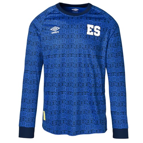 Umbro Men's 23/24 El Salvador National Team Pre Match Soccer Jersey