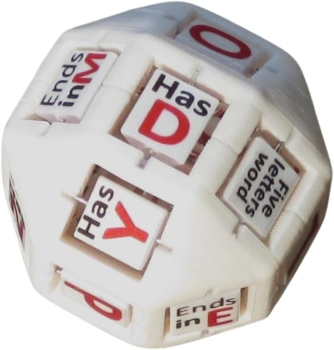 Troquel de juego de patente para juegos de Scattegories