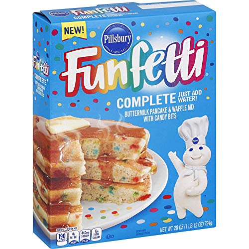 Pillsbury Funfetti 28oz Pancake & Waffle Mix, Pack of 2
