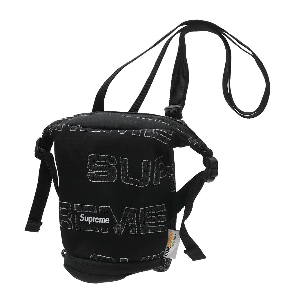Supreme ブラック サコッシュ 透明ポケット付き 未使用品 シュプリーム SUPREME x ノースフェイス 20FW コラボ S
