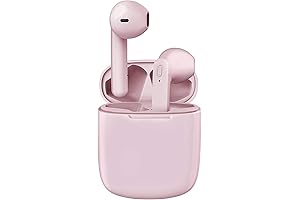 Bluetooth Earbuds for Girls: Wireless Headphones with Microphone