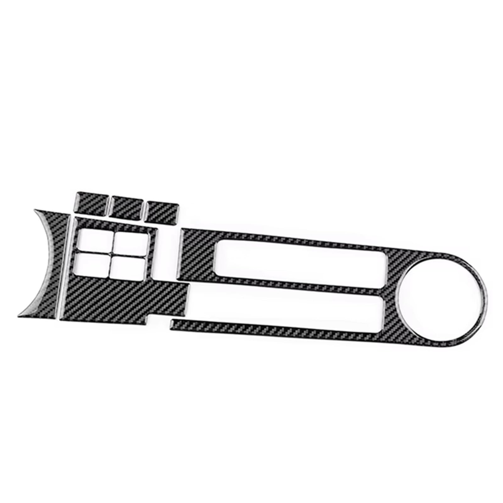 Mittelkonsole Verkleidung Kompatibel Mit Toyota Für Yaris 2006 2007 2008 2009 2010 2011 LHD RHD Auto Getriebe Handbremse Wasserbecher Panel Trim Aufkleber Zubehör
