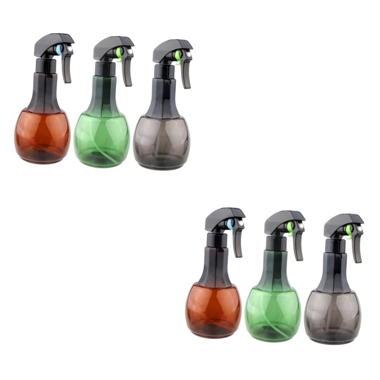 FRCOLOR 6stücke Sprühflasche Für Haare Hochdruck Feinsprüher Für Friseure Und Hautpflege Wiederverwendbar Farben Zufällig Perfektes Salon-werkzeug