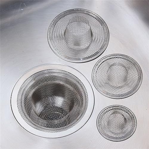 Coladores de acero inoxidable para fregadero 8 pcs miniatura 3