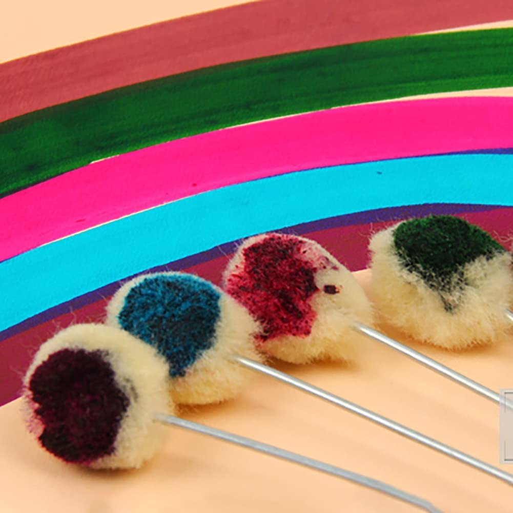 25 Pennelli In Lana Per Tintura - Applicatori Per Pelle, Scarpe E Fai-Da-Te - Foto 4