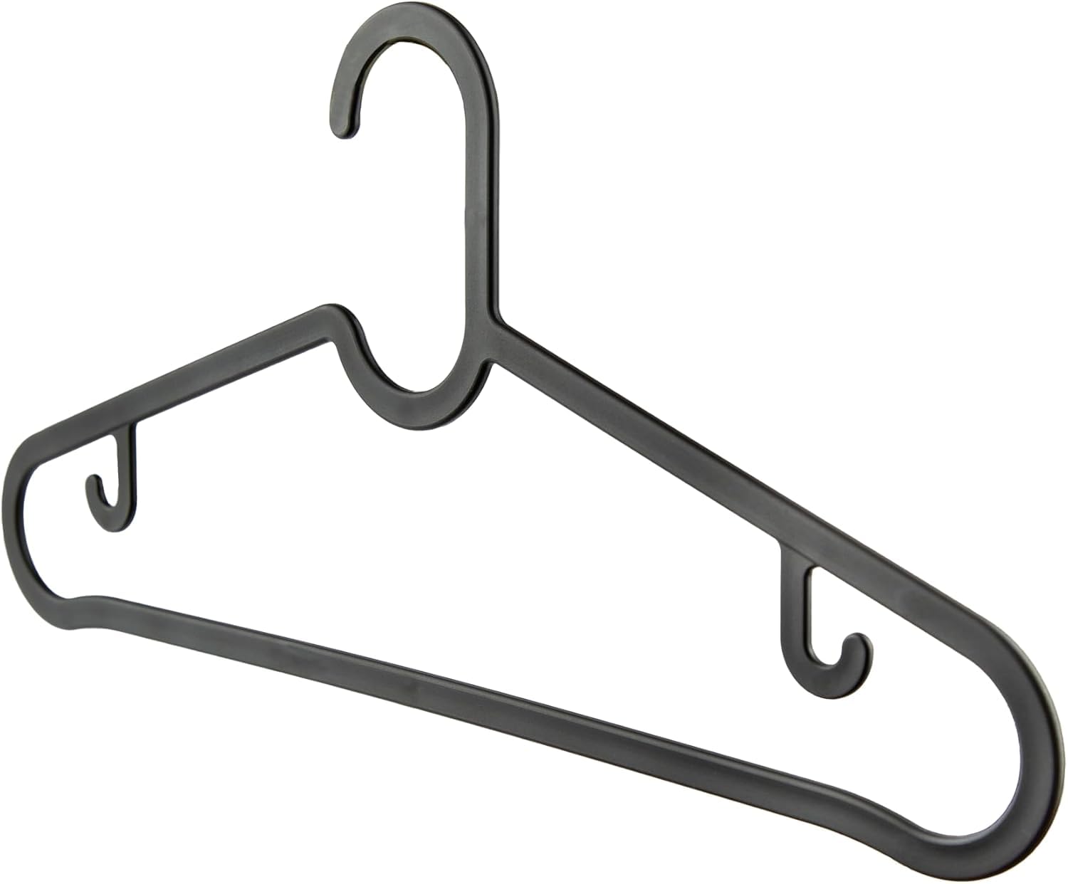 Appendiabiti in Plastica Resistenti – Grucce Appendiabiti per Armadio con Barra per Pantaloni, Stampelle Antiscivolo per Giacche, Camicie e Pantaloni