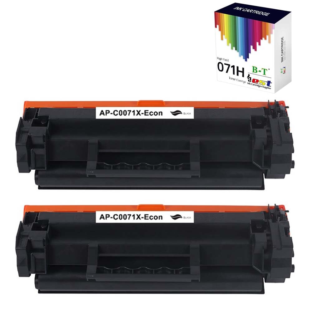 Yongairuink071H 071 High Capacity Toner Cartridge Replacement for CAN 071H CRG-071H ‎5646C001 with Chip for ImageClass LBP120 MF270 Series MF272dw MF273dw MF275dw LBP122dw Printer (2 Black)