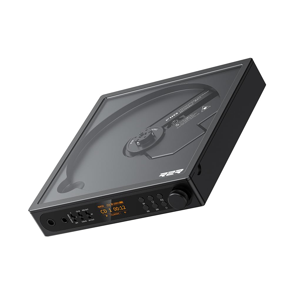 Amazon.com: FiiO DM15 Portable Stereo CD Player with True 24Bit