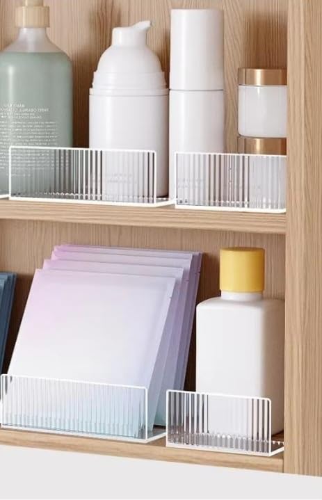 Image of Self-Adhesive Floating Mini Shelves Wall for Small Items, Wall Mounting, Self-Adhesive Shelves for Living Room /Bedroom /Office, Shower Shelf(2 Small 2 Big Shelf)