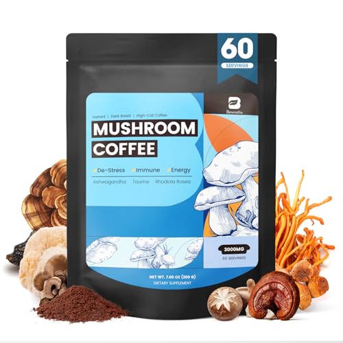 Save 50% on B BEWORTHS Mushroom Coffee with Code 6TPYPC7J