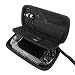 Khanka All-in-one Double Compartment Hard Carry Travel Case Bag For Sony Psvita PS Vita 1000 and PSVita Slim (PSV 2000)/PSP PlayStation 3000 Video Console. Mesh Pocket for Charger cable/Game Cards
