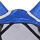 Harrison Howard CareMaster Pro Leuchtendes Pferde Fliegenmaske Standard mit UV-Schutzohren für Pferde-Signature Blue