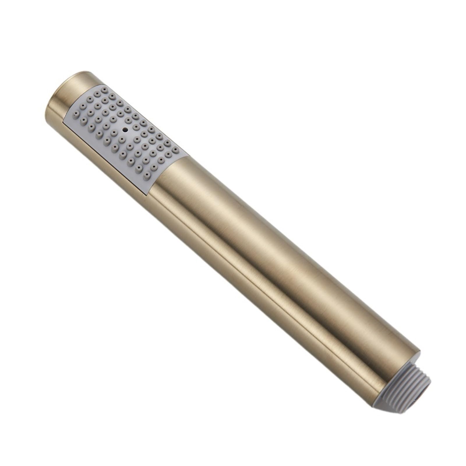 Mqfbnnp Brush Gold Shower Head Shower Head Hand-Held Plastic Black Bathroom Rainfall Nozzle Aerator High Pressure Handheld(Brush Gold)