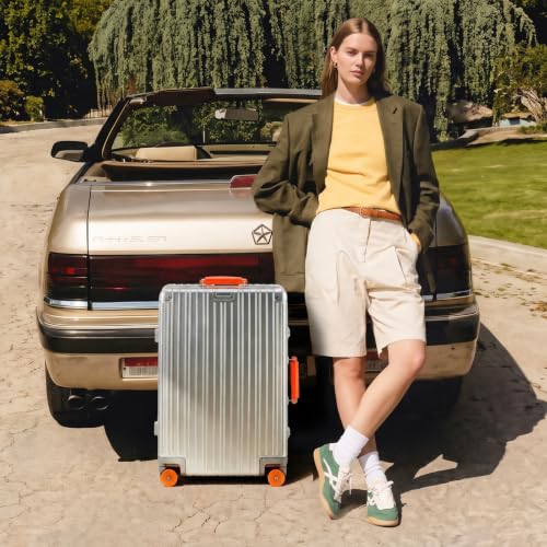 LUGMST 20 Inch All Aluminum Suitcase