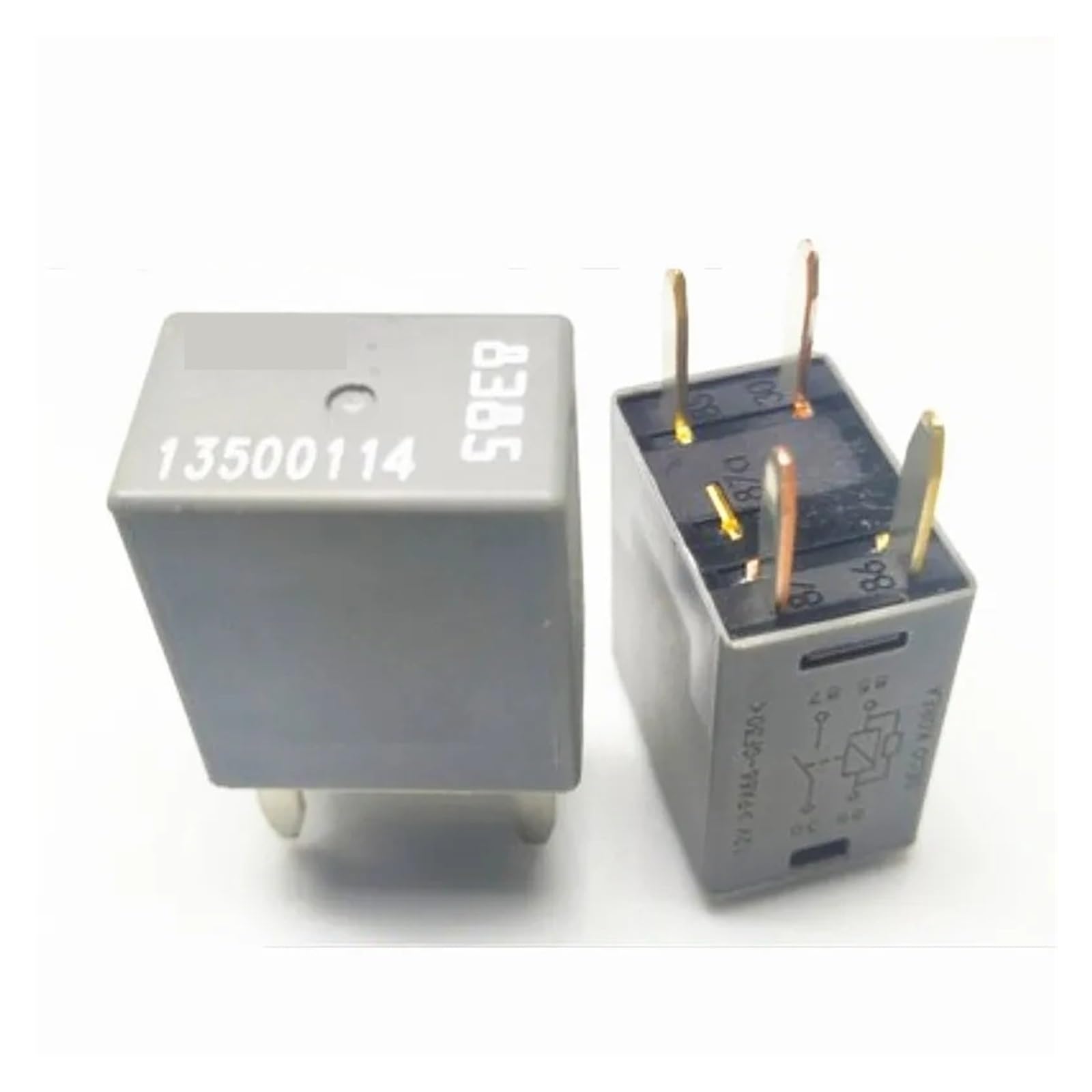 Auto-Relais 13500114, Klimaanlagen-Lüfterrelais 13500114, 12 V, 4-polig, 1 Stück