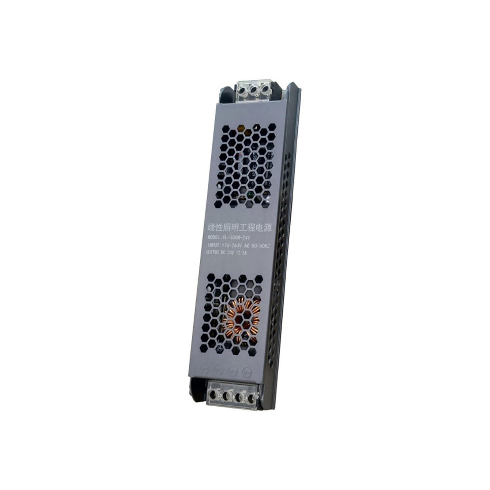 Niskonapięciowy zasilacz do taśm świetlnych LED do ultracienkiego transformatora 24 V 12 V 400 W(300 W-24V)