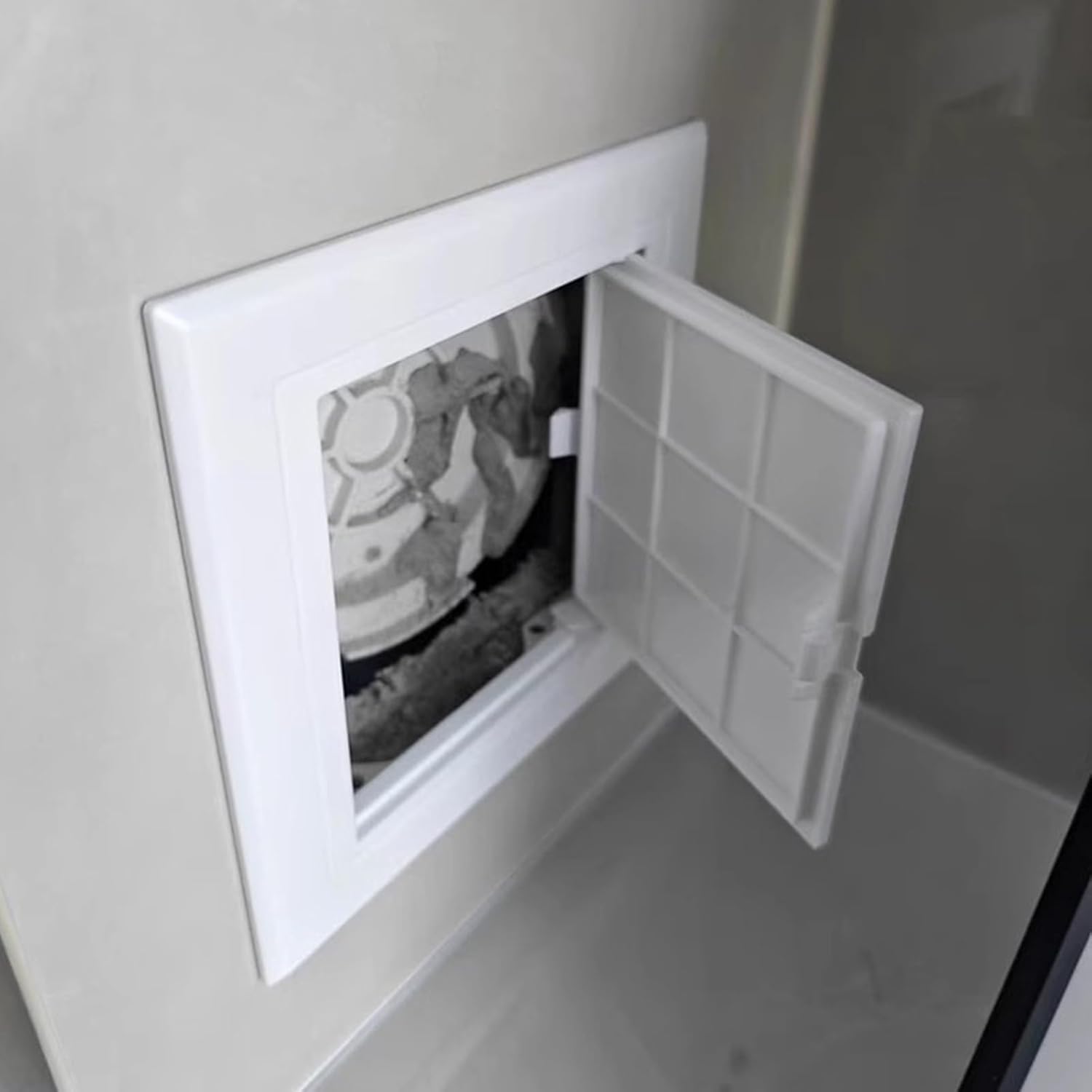 k3Mq9Rw Recessed Access Panel Self-adhesive Wall Access Cover Pipe And Cable Access Panel(100x100mm (4x4in))