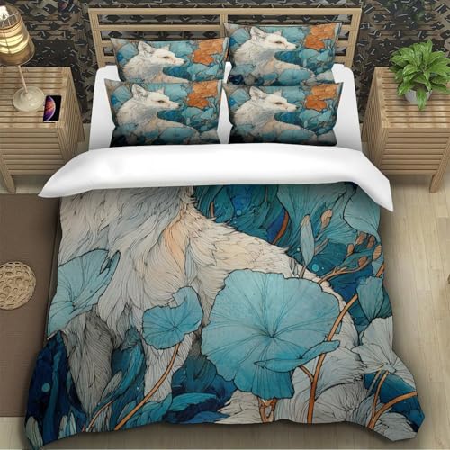 Parure de lit renard 3D pour une chambre nature et cocooning - 5