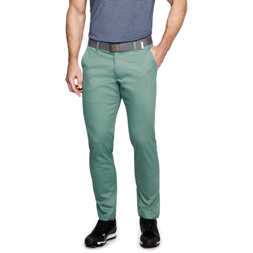 Under Armour Men's Aegean Green (707)/Aegean Green Showdown Chino Tapered Pants, 34/32