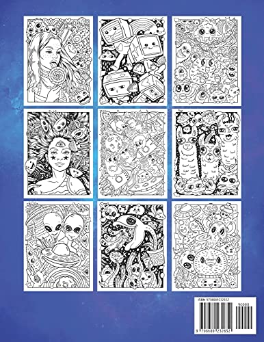 Beautifully Bizarre: A Funny Mind-blowing Coloring Book For Adults image 4