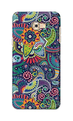 Image of Printed Hard Back Cover Case for Samsung Galaxy C7 Pro Back Cover (Miraculous Patterns) -1803