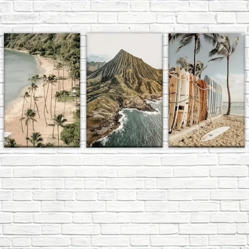 Tableau moderne Hawaii pour une atmosphère apaisante et sereine