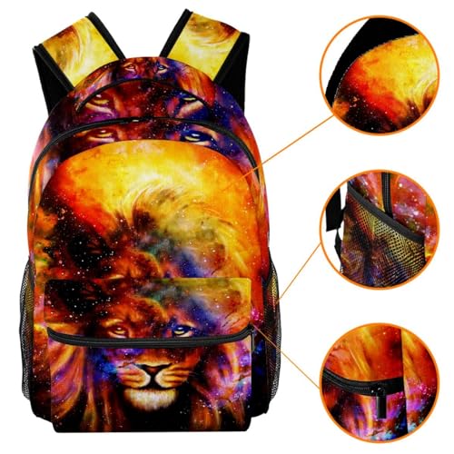Sac à dos d'école ergonomique multicolore avec grand volume ado
