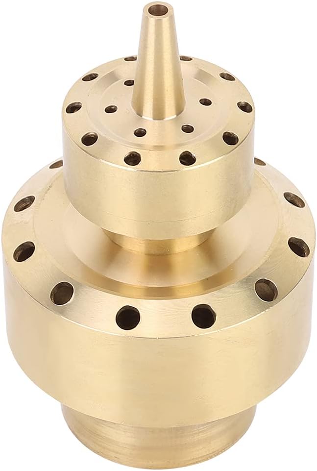 Copper DN25/DN40 Fountain Nozzle Water Fountain Nozzle Spray Head for Garden Pond Landscape Sprinkler Blossom Fountain Nozzle(1.5inch dn40) image 2