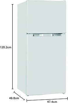 Amazon.co.jp: TOHOTAIYO 2ドア冷凍冷蔵庫 左右ドア開き付け替え可能