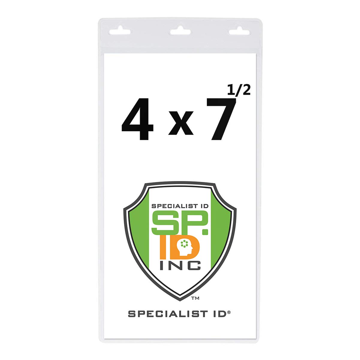 Special Event 4 x 7 Extra große Ticket Halter mit Lanyards für Pit Passes und Playoff Spiele (10 Stück) schwarz
