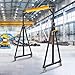 GarveeTech 4000 LBS Adjustable Gantry Crane, 2 T Capacity Portable Shop Lift Hoist, Adjustable Height from 97 in to 141 in, 4000 LBS Loading Capacity, Ideal for Factories, Construction Site, Warehouse