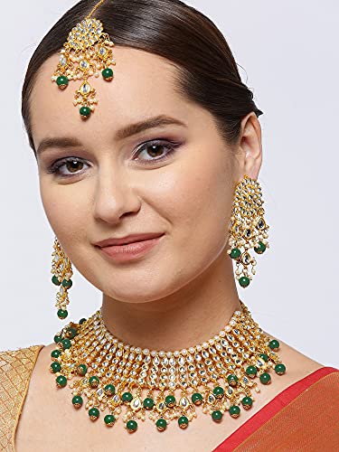 Karatcart 22K GoldPlated Kundan Necklace for Women - Image 2