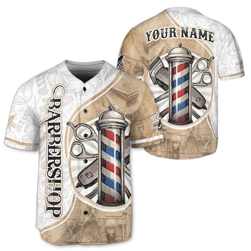 Barber Jackets & Smocks for Men - Custom Jersey, Vest & Shirts