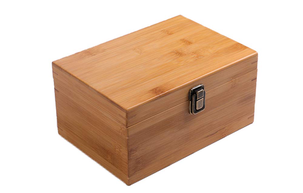 Boîte à thé en bois avec service en porcelaine pour sublimer vos cérémonies matinales