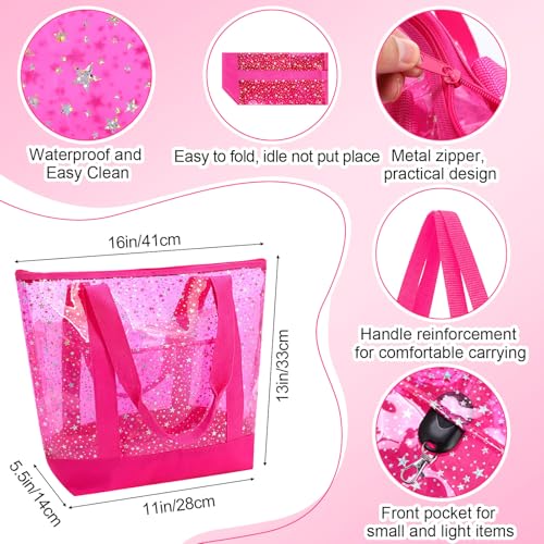 Bolso Tote Sanwuta Clear Star para Mujer miniatura 2