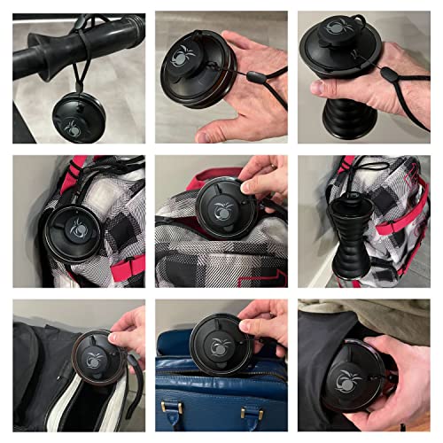 Shadeware Black Collapsible Water Bottle, 550Ml Foldable Silicone Travel Water Bottle With Adjustable Strap, Flexible Silicone Straw & Cleaning Brush- Portable Water Bottle For Camping, Hiking, Sports #TOP4