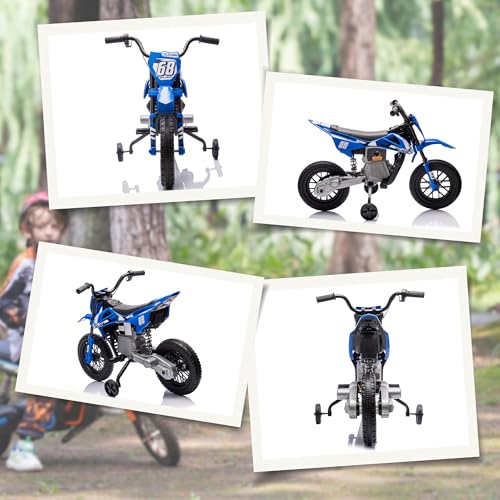 Qaba Kids Dirt Bike with Music