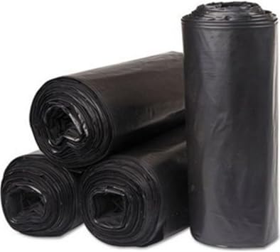 Thick Garbage Bag 500g X 5 Roll Black Garbage Bag 80x110 Cm Jumbo Industrial Garbage Bag