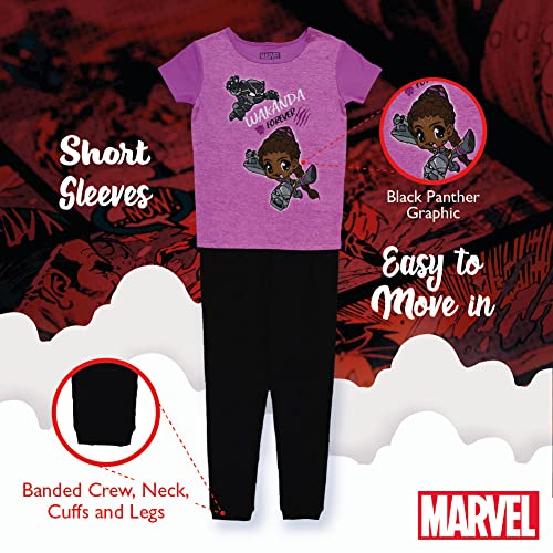 Image of Marvel Boys' 2-piece Snug-fit Cotton Matching Holiday Pajama Set, Soft & Cute for Kids