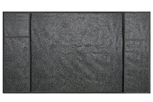 Image of Stylista Refridgerator top Cover Suitable for Samsung RR23C2F24S8 /HL, 215 Liter Fridge, Dimension (WXD) 71x109 CM, Sand Pattern Grey