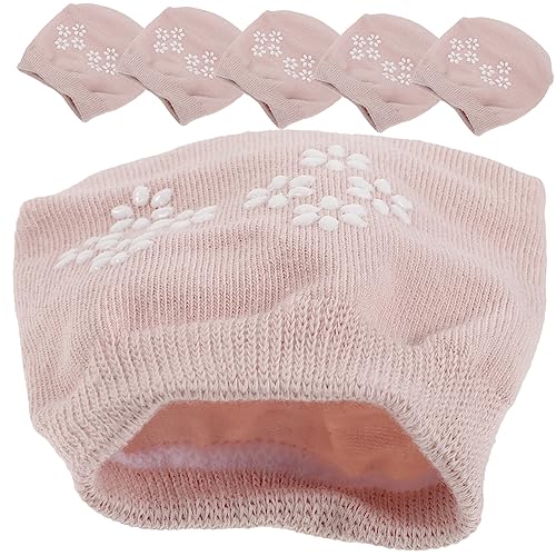 FRCOLOR 6 Pairs Invisible Half Palm Socks of Breathable Skid Liner Socks for Women Comfortable Seamless Design for High Heels and Everyday Wear