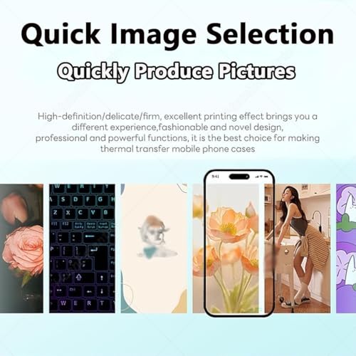 Máquina de Sublimación 3D para Fundas de Teléfono miniatura 3