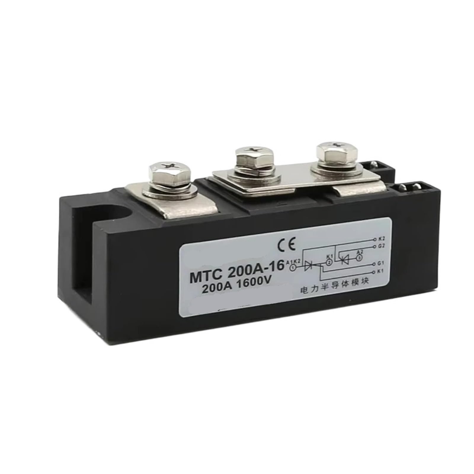 ELZNSQQK Common Thyristor Semiconductor Module MTC200A 1600V
