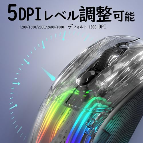 MAMBASNAKE ATTACK SHARK X2PRO ゲーミングマウス の商品画像 7