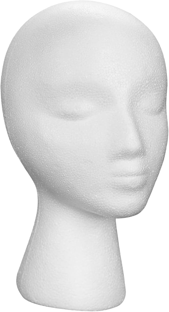 Female Foam Mannequin Head, Foam Mannequin Wig Stand Wig Display