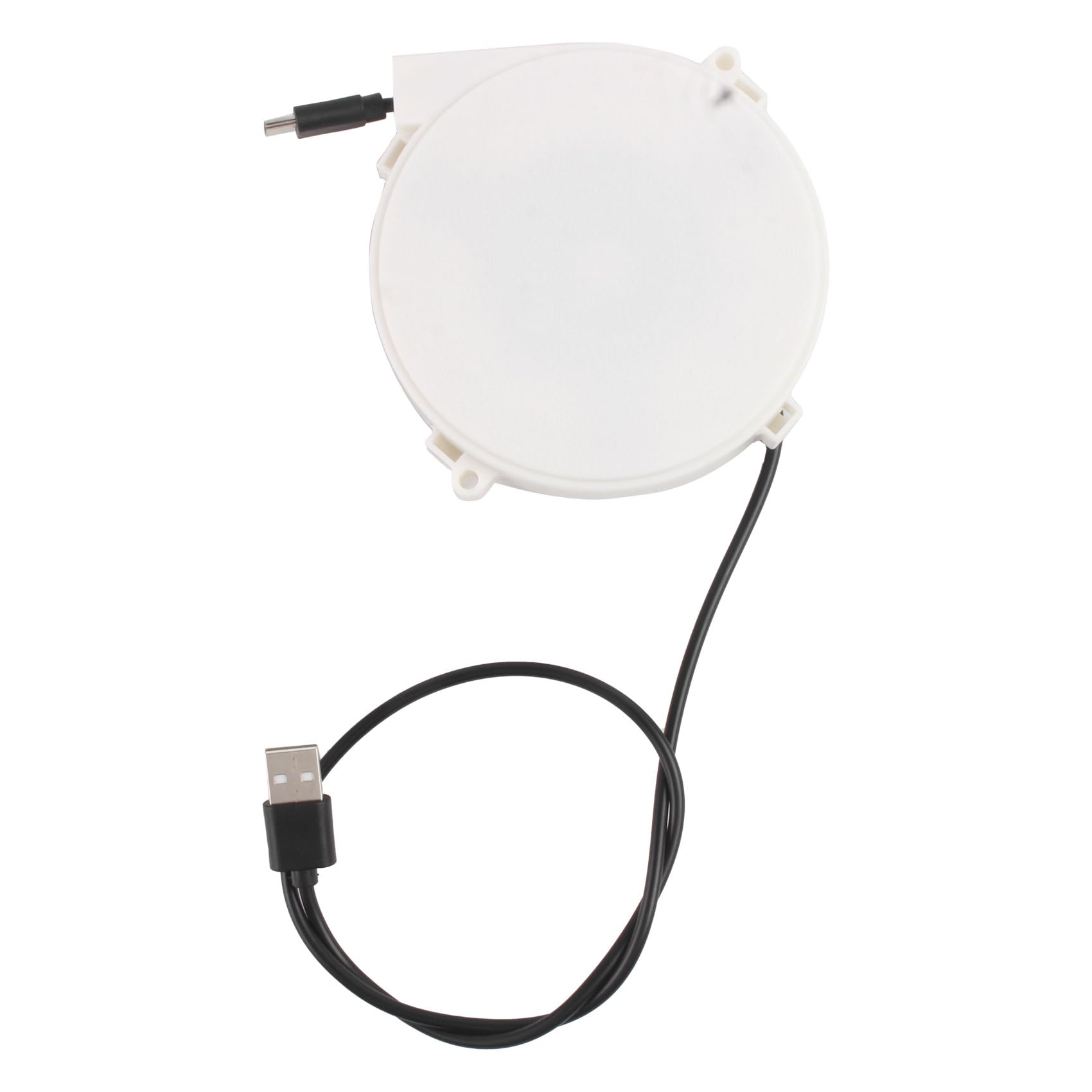 Htuteyy Automatic Retractable Power Reel Charging Cable Data Cable Winding Reel 1Pc Protective Cover Power Cord