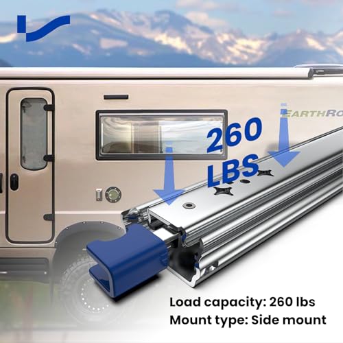 1 Pair Heavy Duty Drawer Slides Full Extension Side Mount 20 22 30 32 - View #5
